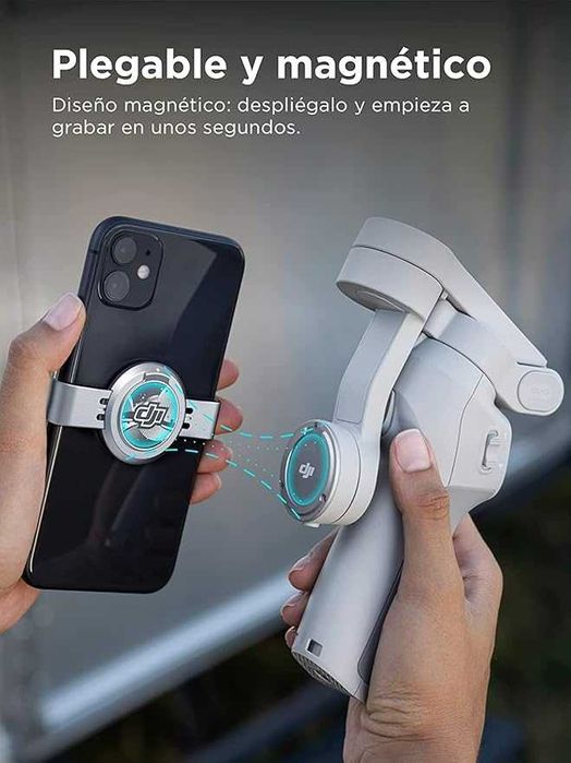 Gimbal DJI OM 4, Estabilizador com tripé para smartphones