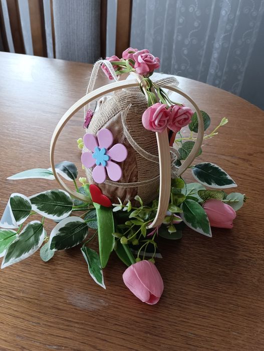 Jajko Wielkanocne do powieszenia.