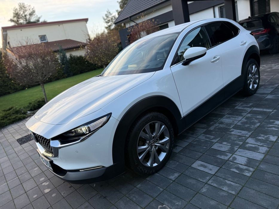 Mazda CX-30 * 85 tkm * Bezwypadkowy * BOSE * Skóra * NAVI * Kamery 360° *