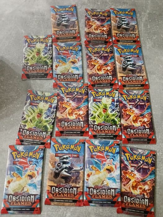Pokemon obsybian flames booster