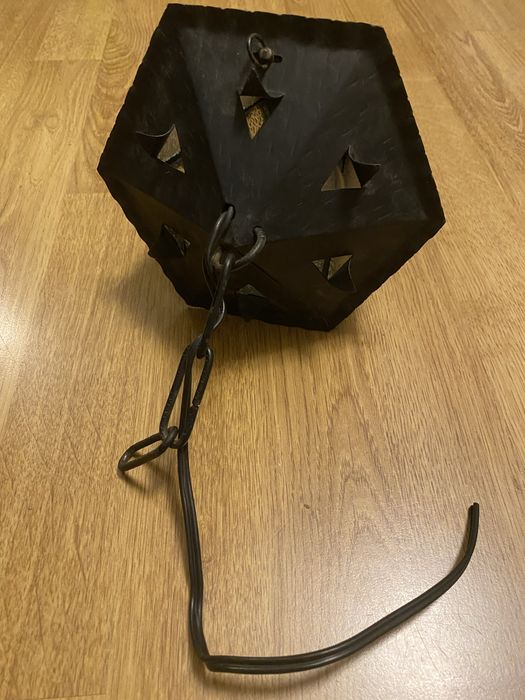 Stara lampa wisząca Vintage