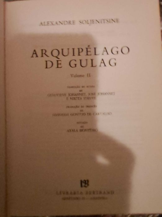 Collecçao de livros antigos do Soljenitsine