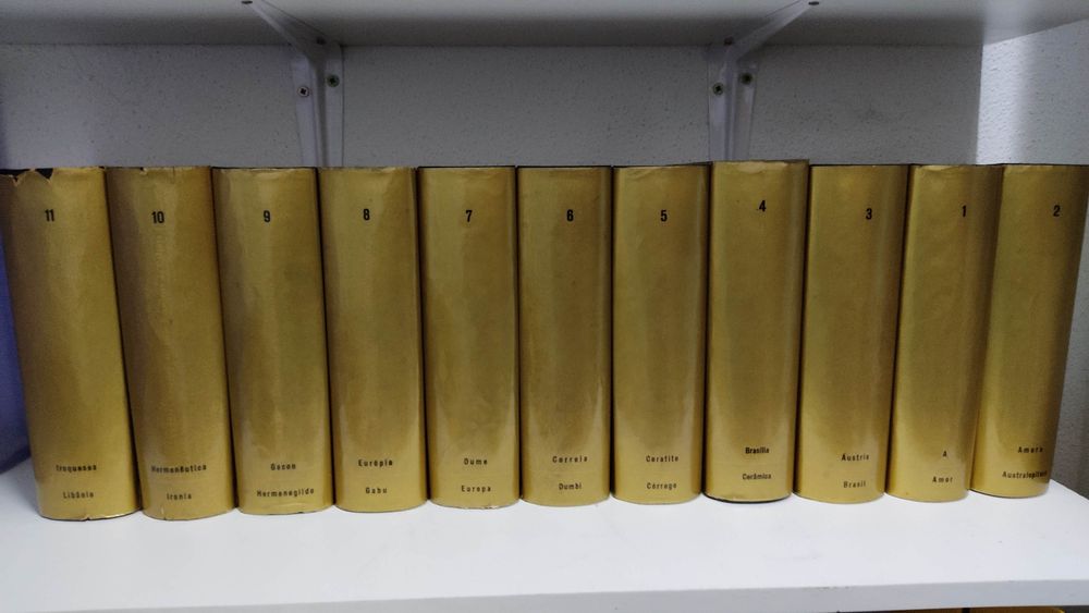 2O volumes Enciclopédia verbo Luso- brasileira de c