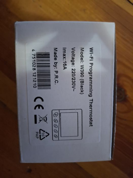 Терморегулятор WI-FI w390 grand meyer