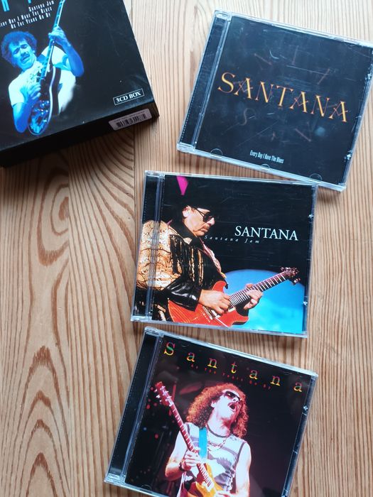 Conjunto 3 CD's Santana