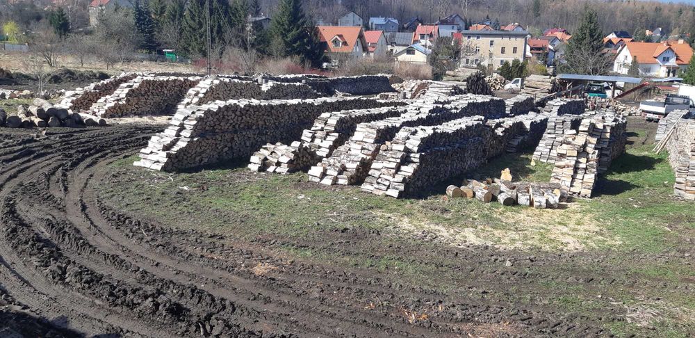 Drewno kominkowe i opałowe od 290 zł suchy buk jesion brzoza