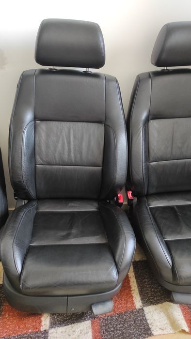 Fotele Kindersitz skóra skórzane Bora Golf IV 4 Leon Toledo Audi a3