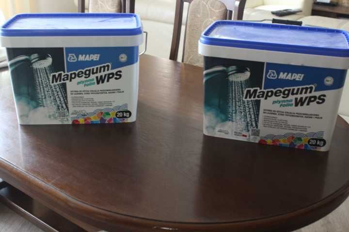 Folia płynna Mapegum WPS MAPEI, Kulki styropianowe EPS