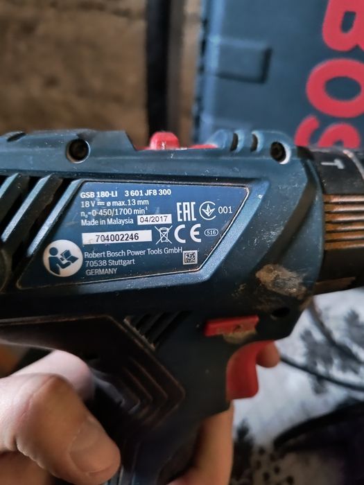 Wiertarko wkrętarka udarowa Bosch Professional GSB 180-LI