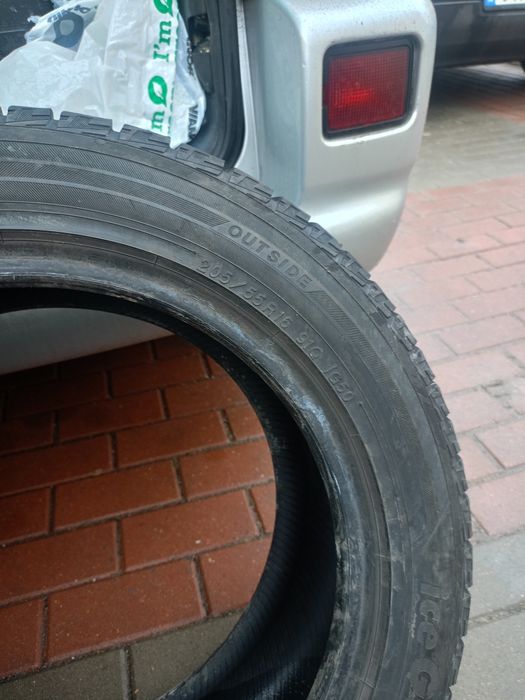 Dwie opony zimowe 205 55 r16