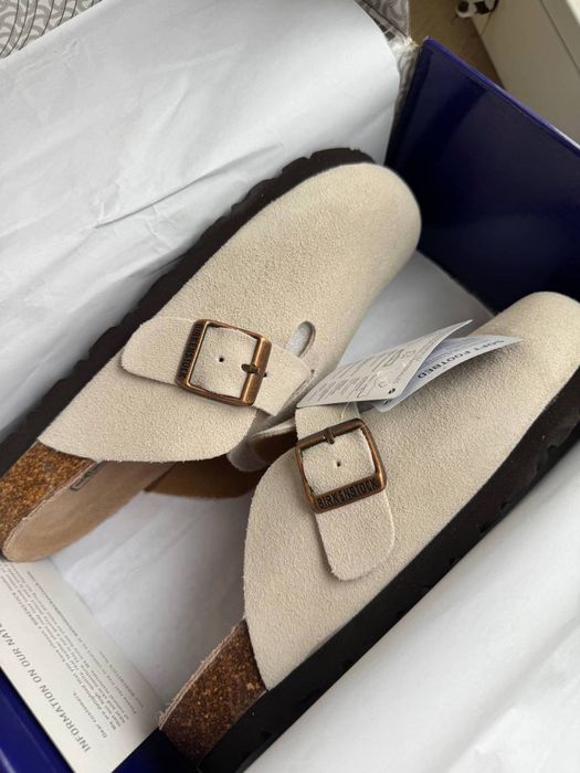 Birkenstock клоги замш