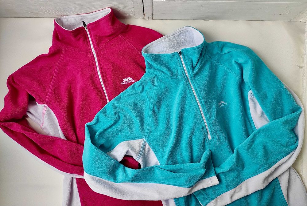 Флісова кофта-реглан, толстовка, спортивна фліска trespass розмір s