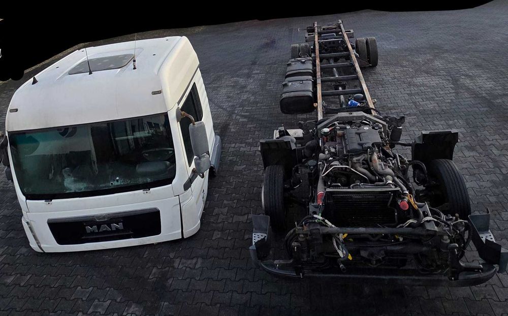 MAN TGL TGM Euro 3,4,5,6 na części Wysyłka 7 dni POLTI Wspornik