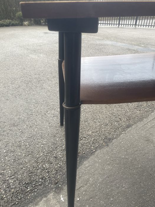 Stolik kawowy patyczak z czasów PRL vintage