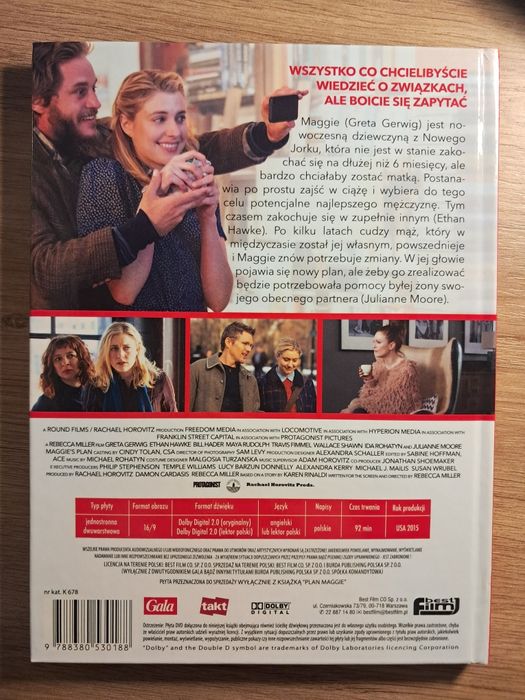 Plan Maggie | Gerwig | Hawke | Moore | DVD