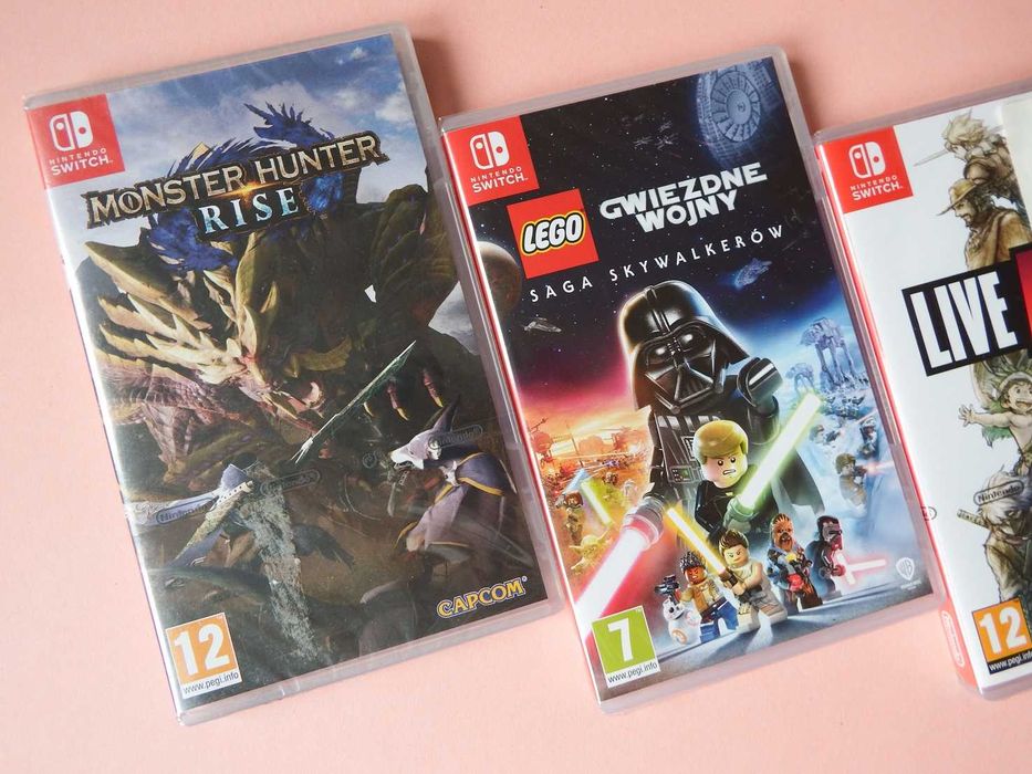 NINTENDO SWITCH LEGO Skywalker Saga PL zafoliowana Switch gry