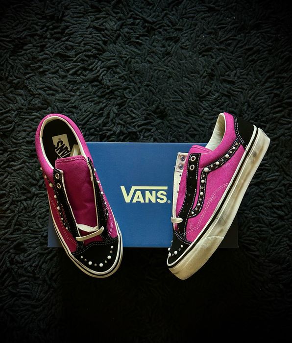 Vans Old Skool 36 LX Pearlized (Fuchsia Red)