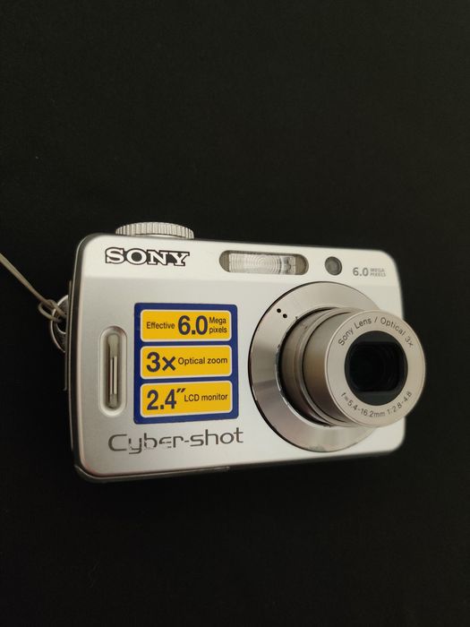 Sony Cyber-shot DSC-S500 Silver Вінтажна Мильниця фотоапарат