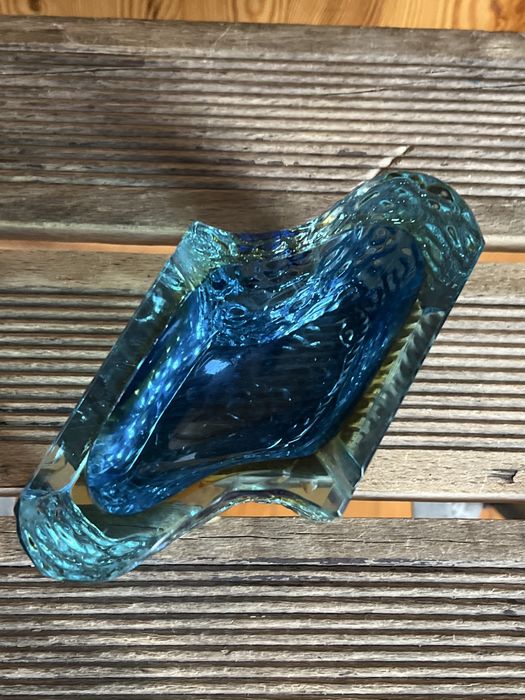 Sprzedam popielniczkę ze szkła Murano Alessandro Mandruzzato, Włochy