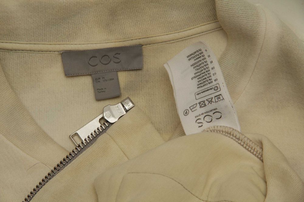 COS рр s-m бомбер из хлопка и лайкры Hand Dyed