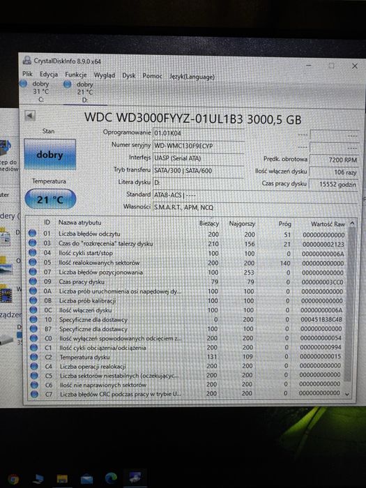 Dysk WD3000FYYZ 3TB