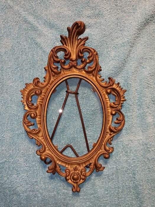 Ramki owalne, mosiężne