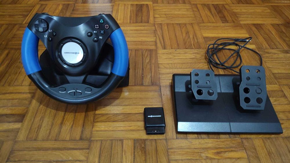 Volante e Pedais bluetooth Pro Racer - COMPETITION PRO