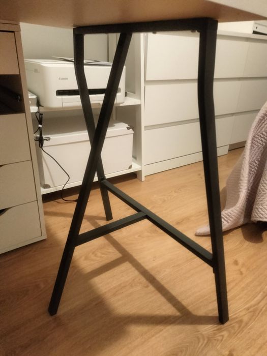 Tampo branco IKEA 120x60 + cavalete