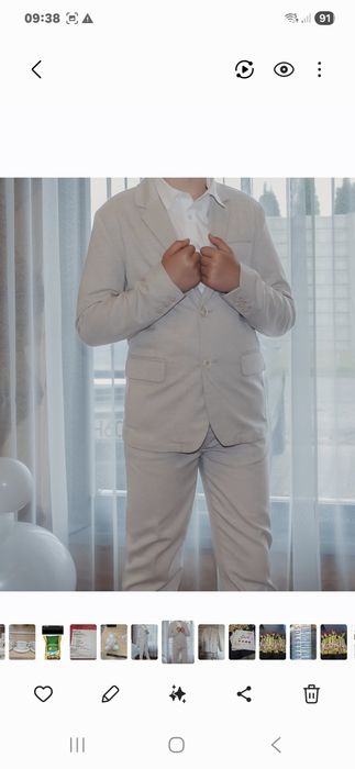 Garnitur chłopięcy 146/152