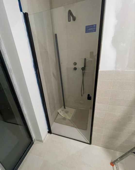 Drzwi prysznicowe 90 cm deante, czarne KTSWN41P