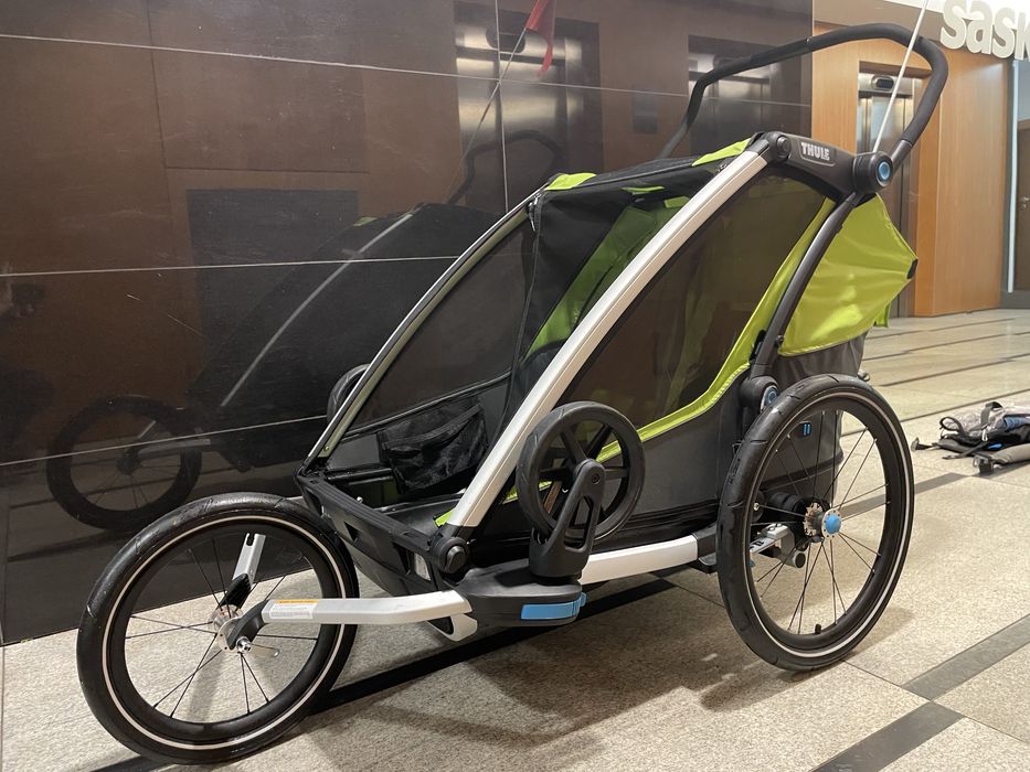 Przyczepka Thule cab 2 xxl jak nowa doposażona