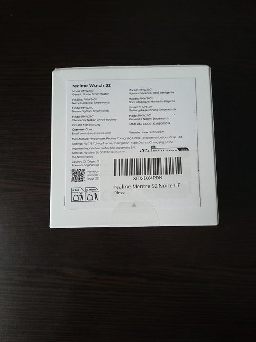 Смарт-годинник realme Watch S2 Metallic Gray