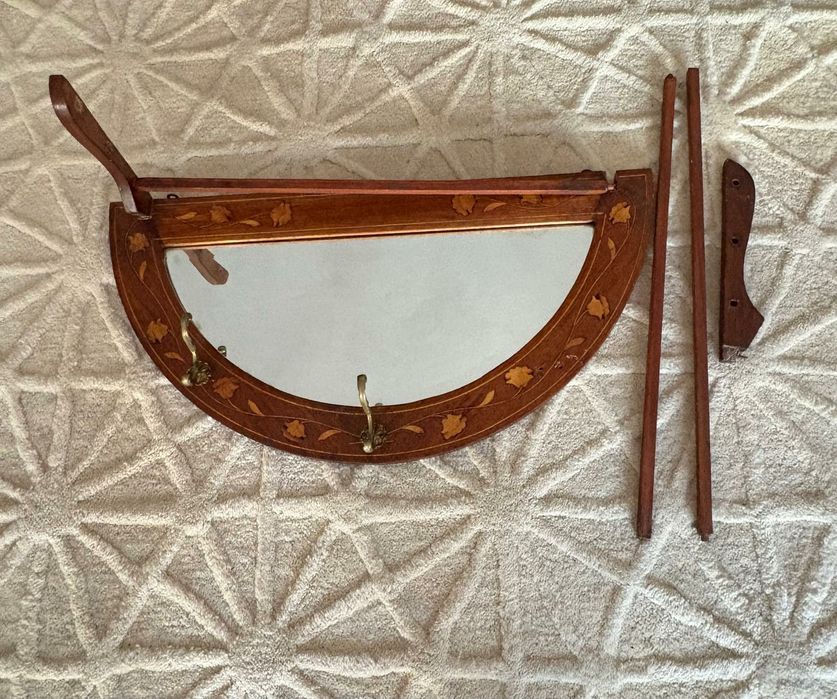 Bengaleiro e chapeleiro de parede