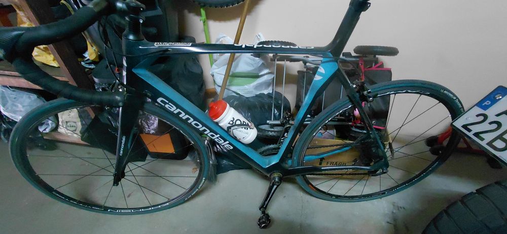 Bicicleta connondale carbono