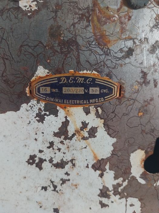 Ventoinha antiga anos 60 a funcionar