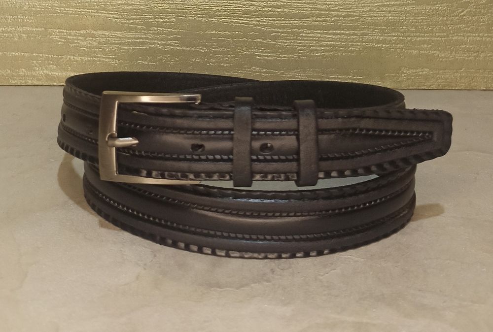 Детский ремень кожаный дитячий ремінь-пояс