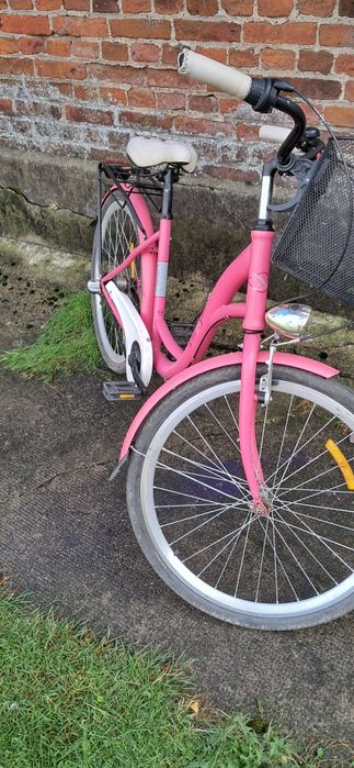 Rower damski różowy 26 cali