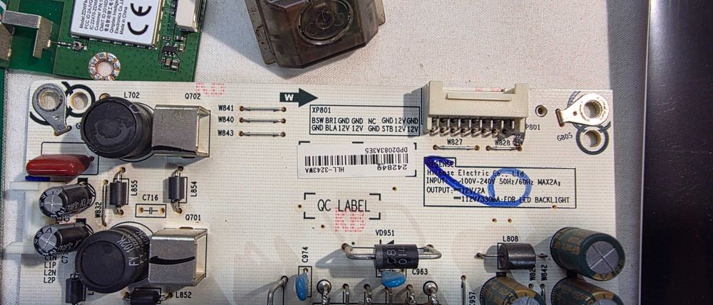 Placas TV Hicense Modelo H32A5800 32"