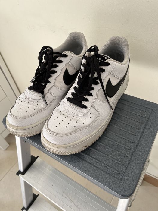 Nike Air Force branco e preto