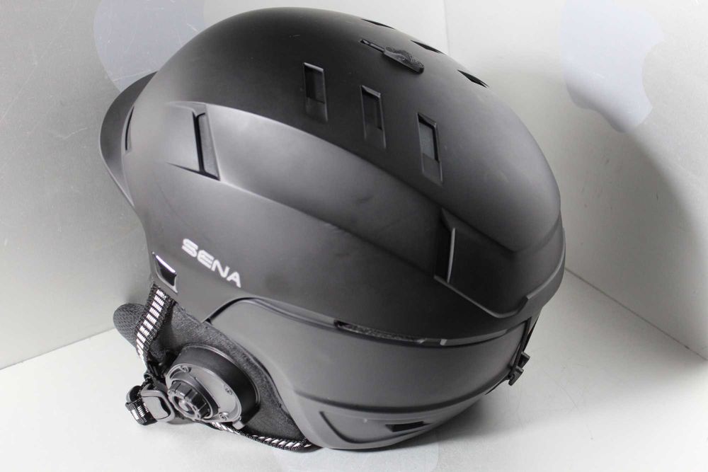 Шолом гірськолижний  Sena Latitude S1 з Bluetooth, вбудованими динаміками та мікрофоном, 4-сторонній інтерком