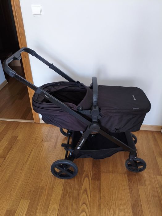 Carrinho de bebé multifuncional 4 em1 KINDERKRAFT Newly + Mink PRO (Preto