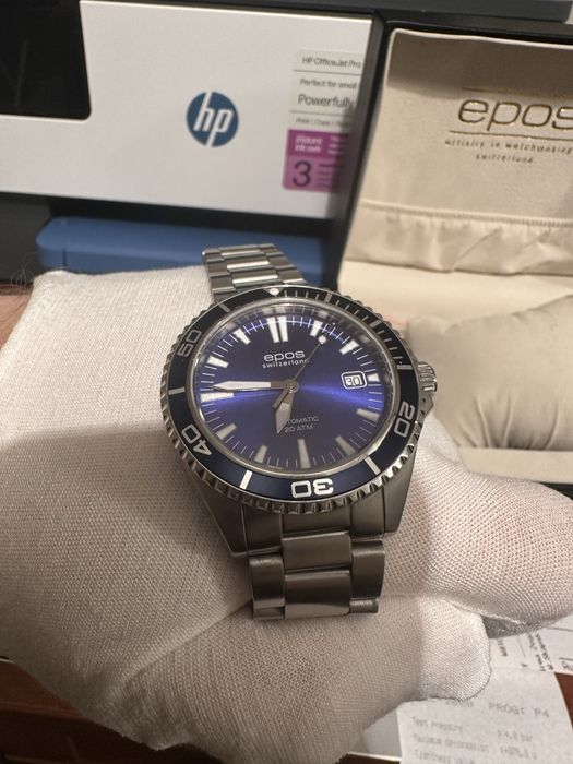 Epos Sportive Diver - nie Longines, Tag Heuer,Edox