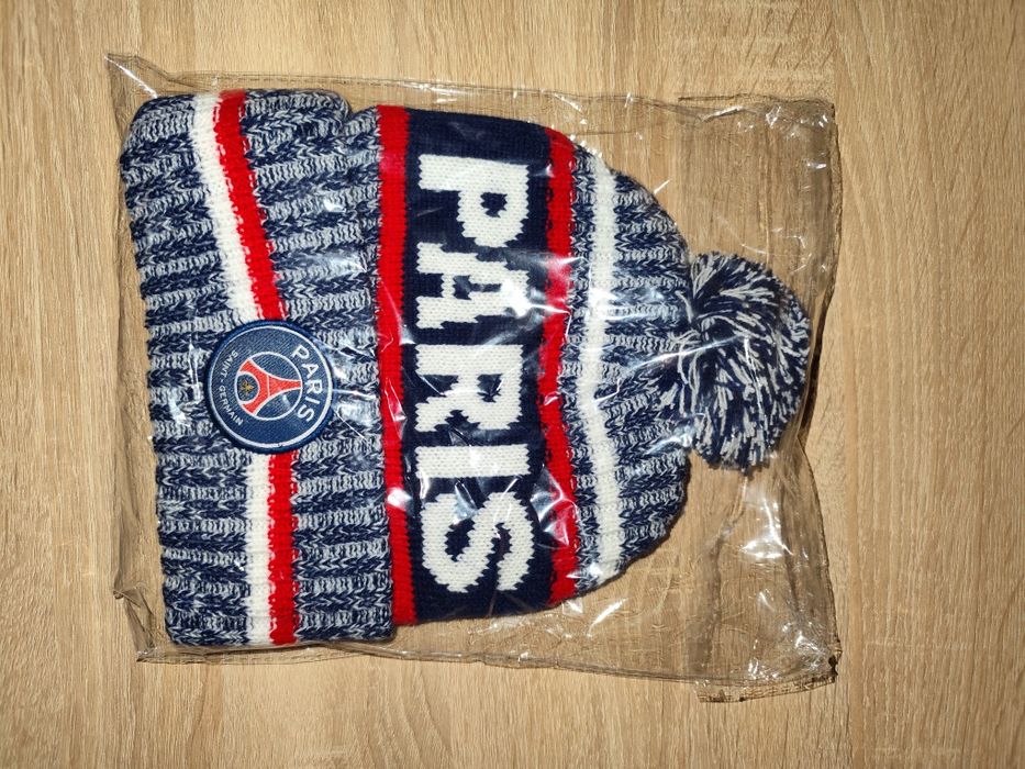 Ciepła czapka zimowa PSG Paris Saint-Germain