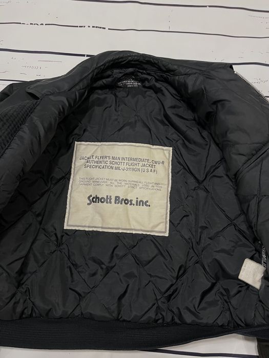 Бомбер/харік schott nyc cwu 45 lonsdale, fred perry