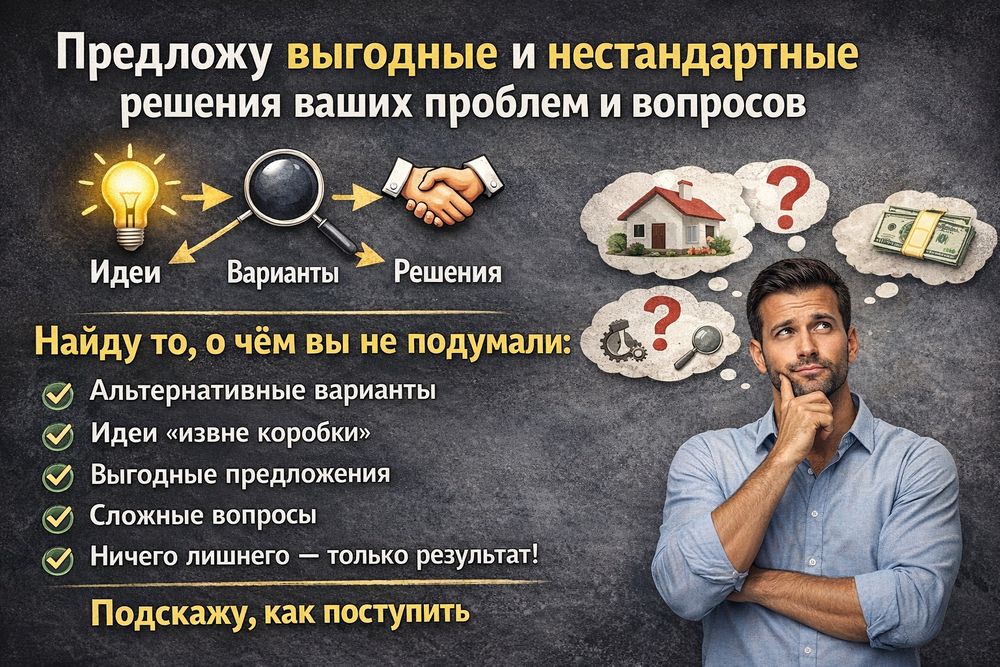 Есть проблема — найду решение