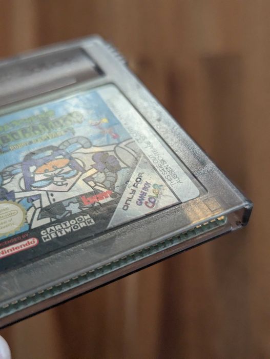 Dexter's Lab Robot Rampage GBC Game Boy Color Oryginał PAL