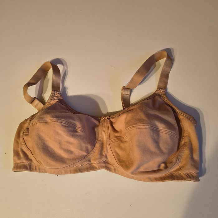 Biustonosz miękki bawełniany beżowy Anita 95B