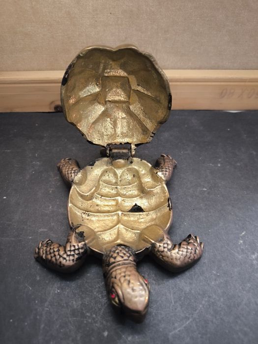 Cinzeiro Tartaruga em bronze