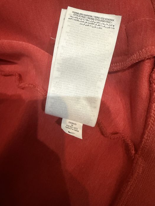 Nike Tech Fleece Red original m стан 10/10