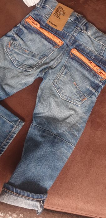Spodnie jeans 92 cm
